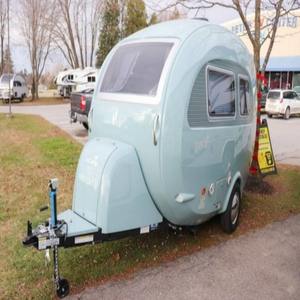 รถบ้านเคลื่อนที่รุ่น Teardrop Steel RV Modern Mini Camper Caravan ปี 2024 NU CAMP BAREFOOT สำหรับ 4 คน กันน้ำ สะดวกสบาย รับน้ำหนักได้ 1650 กก. มาตรฐาน EURO 5 - Product Image 1