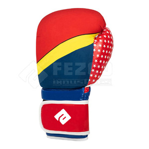 Gants de boxe en cuir sur mesure avec évacuation de l'humidité et fermeture à crochet et boucle Gants de gymnastique de haute qualité - Product Image 3