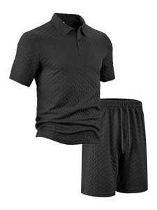 New Stylish Breathable <b>Shorts</b> <b>Set</b> for <b>Men</b> Lightweight 100% Cotton <b>T</b>-<b>Shirt</b> <b>Sets</b> Custom Casual <b>Design</b> <b>Shorts</b> <b>Shirt</b> <b>Set</b> - Product Image 6