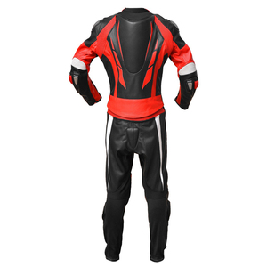 Trajes de cuero deportivo de carreras de motocicleta de color personalizado, trajes de cuero genuino puro, trajes de cuero de motocicleta de carreras de alta velocidad - Product Image 6