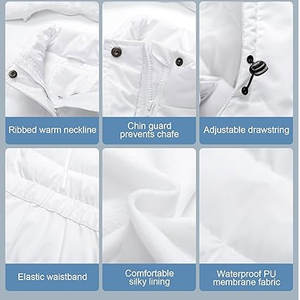 Chaqueta Corta Acolchada con Cierre Completo para Mujer, Ligera, Cálida y Aislante para Otoño e Invierno - Product Image 6