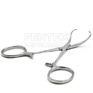 Soporte de aguja quirúrgica dental FENTEX, pinzas de sujeción para toallas de bloqueo para uso hospitalario, certificado C-Tick - Product Image 2