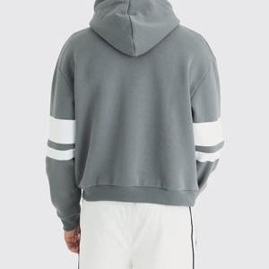 Sweat-shirts à capuche unisexes personnalisés en molleton de coton 500 g/m², lourds, sans cordon de serrage, vintage, surdimensionnés, pour hommes - Product Image 3