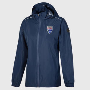 Veste de pluie grande taille pour hommes, vêtements respirants de sport et de plein air, manteau tissé en fourrure de mouton à col montant pour la saison d'automne - Product Image 1