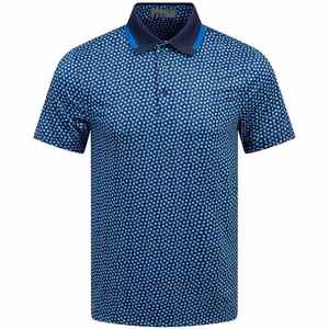 Camiseta Polo Deportiva de Manga Corta para Hombre, de Seda de Hielo, Transpirable, de Verano, con Logotipo Personalizado, al por Mayor - Product Image 5