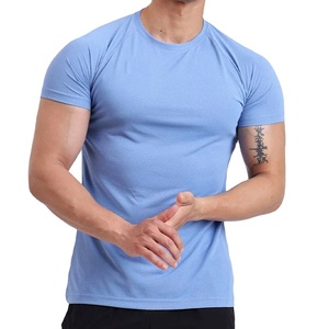 Camiseta Deportiva de Gimnasio al por Mayor, Compresión, 100% Algodón, Ajuste Regular, Ligera, Cuello Redondo, Secado Rápido - Product Image 3