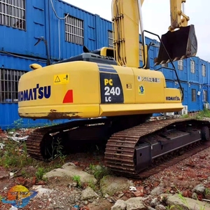 Mini-excavatrice sur chenilles Komatsu PC240-8 d'occasion, d'origine japonaise, en bon état, 15 tonnes, fonctionnant avec un moteur et une pompe - Product Image 6