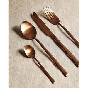 Juego de Cubiertos de Acero Inoxidable de Diseño con Acabado Láser, Cuchara, Cuchillo y Tenedor de Acero Inoxidable de Alta Calidad - Product Image 3