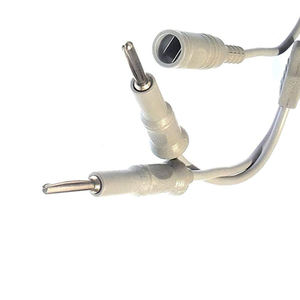 Pince bipolaire réutilisable en caoutchouc de silicone câble de connexion câble bipolaire ophtalmique de style américain/ue pour pince bipolaire - Product Image 3