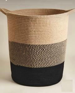 Cesta de Hierba Marina de Lujo, Cesta de Lujo Hecha a Mano, Elegante, para el Almacenamiento DE LA Cocina y el Hogar, Precio Barato, Novedad - Product Image 3