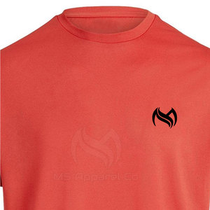 เสื้อยืดลำลองสำหรับผู้ชายดีไซน์ใหม่เสื้อถักผ้าฝ้าย100% ระบายอากาศได้ดีเป็นมิตรกับสิ่งแวดล้อมผลิตจากผู้จำหน่ายขายส่ง - Product Image 5