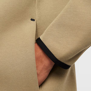 Full-<b>Zip</b> Streetwear <b>Hoodie</b> for Men Wind runner Windbreaker with Utility Sleeve <b>Pocket</b> - Product Image 4