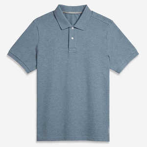 Venta al por mayor de camisetas polo de talla grande para hombre con logotipo personalizado de tela de algodón de manga corta Polo informal Proveedor - Product Image 3