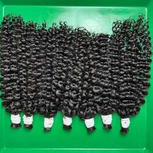 วิกผมมนุษย์ผมหยิกแบบยุโรปสองชั้น100% เวียดนาม - Product Image 2