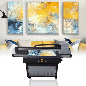 เครื่องพิมพ์ยูวีแบบแท่นราบ Bheng 4060 A2 ขนาด 40x60 ซม. ระบบอัตโนมัติ พิมพ์สี CMYK พร้อมสีขาวและวานิช สำหรับพิมพ์บนหนัง เคสมือถือ เสื้อยืด และกระจก - Product Image 4