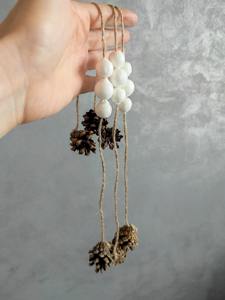 Anneau de serviette en bois et en rotin élégant et unique pour une mise en scène de table contemporaine et une décoration d'événement festif, vente en gros en provenance d'Inde - Product Image 6