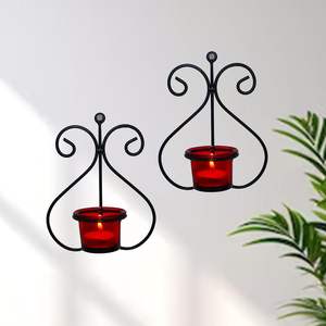 Porte-bougie chauffe-plat en métal de collection, décoratif, style vintage, pour la décoration intérieure - Product Image 3