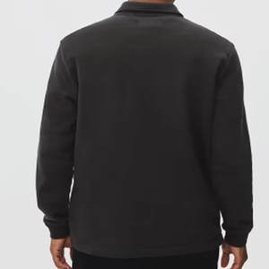 Alta CALIDAD DE MODA Queen Men's Half Zip Pullover Sudaderas Quarter Zip Sudaderas con capucha de gran tamaño Suéteres - Product Image 3