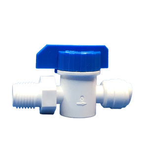 Válvula de Bola POM Blanca HSU de 1 Pulgada, Operación Manual, Accesorios Ecológicos para Filtro de Agua Doméstico, Gran Compatibilidad, 1 Año de Garantía - Product Image 3