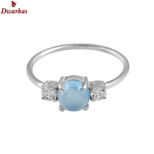 แหวนอัญมณีหลากสีสีสีเขียวง่ามทำด้วยมือสุดงดงามสำหรับ925เงินสเตอร์ลิง - Product Image 5