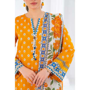 Traje de 3 Piezas para Mujer, Estampado, con Decoración de Diamantes y Largo hasta la Rodilla, CLP-52219 ODM, Tallas Grandes, Impresión Digital, XS a XL - Product Image 3