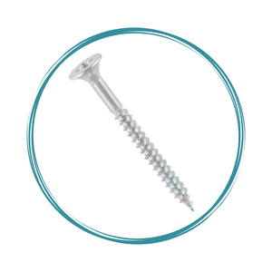 Tornillos Autorroscantes de Acero Inoxidable de Alta Calidad para Madera, Cabeza Plana, Rosca Métrica, Fabricados en Vietnam, Bolsas de Plástico al por Mayor - Product Image 1