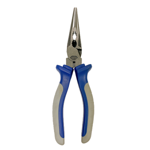 Alicates de Punta Larga de 8 Pulgadas, Ahorro de Esfuerzo, con Mordazas Dentadas, Mangos de TPR, Acero SCM440, Grado DIY, Superventas - Product Image 5