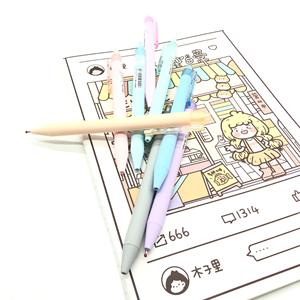 Stylo gel à encre gel lisse Chosch CS-G133 8 pièces/ensemble 8 couleurs 0,6 mm type presse Macaron pour le bureau, l'école et les signatures - Product Image 5