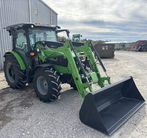 Tracteur agricole Deutz-Fahr 5080 D à roues, 18 CV, 4 roues motrices, transmission par engrenages, à vendre par le propriétaire - Product Image 1