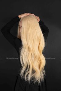 วิกผมเวียดนามแท้ เรมี่ เวอร์จิน ซิงเกิลดอนเนอร์ สีบลอนด์ ลอนสวย เงางาม เรียบลื่นดุจแพรไหม ทุกสี ใช้ได้กับทุกคน - Product Image 2