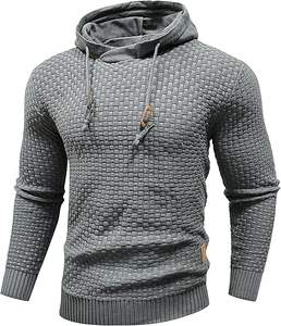 Fabricant de sweats à capuche lourds pour hommes sur mesure, sweat-shirts, pull-over streetwear, fermeture éclair intégrale, impression en relief, sweats à capuche surdimensionnés, lavage à l'acide - Product Image 1