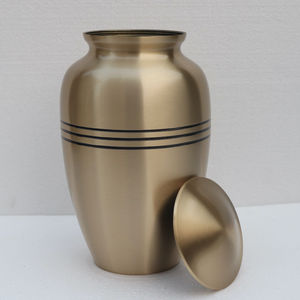 HHO Urna Cremación de Metal Hecha a Mano, Nueva Llegada, Estilos Atractivos para Cenizas Humanas, Impresión Personalizada Disponible en Cantidad a Granel - Product Image 2