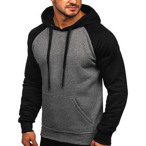 Sweat à capuche en polaire lourd de haute qualité, surdimensionné, manches régulières, couleur unie personnalisée, polyester/coton, décontracté, brodé - Product Image 4