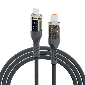 Câble USB-C vers USB-C tressé en nylon 100W PD à charge rapide pour téléphone portable, ordinateur et batterie externe, faible MOQ - Product Image 5