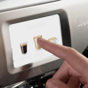 Cafetera Espresso Compacta con Molinillo Integrado y Filtro de Agua en Acero Inoxidable Cepillado para Amantes del Café - Product Image 5