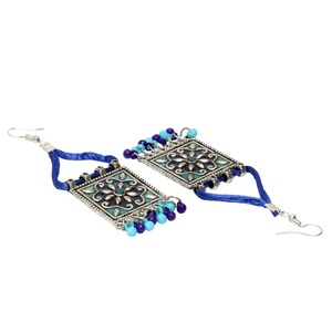 Collar de Diamantes Tribal Afgano Hecho a Mano, Accesorio de Moda Étnico Vintage, Joyería Tradicional para Mujer para Fiestas - Product Image 2