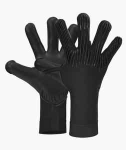 Gants de gardien de but de haute performance avec protection des doigts, pour adultes et enfants, en latex épais, séchage rapide, fermeture auto-agrippante, sangle de poignet réglable, unisexe, football - Product Image 1