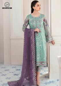 Best Customized Heavy Chiffon Women's Salwar Kameez Suit Premium Party <b>Dress</b> Handcrafted by Top Manufacturers - Product Image 3