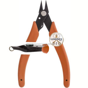 Pince à bec effilé de haute qualité 487 en acier inoxydable avec prise en main sécurisée pour les travaux d'artisanat fins, le bricolage, la fabrication de rouleaux (personnalisable) - Product Image 3