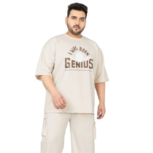 Ensemble deux pièces imprimé pour hommes-Tissu de haute qualité-Idéal pour une tenue décontractée et un confort quotidien - Product Image 1