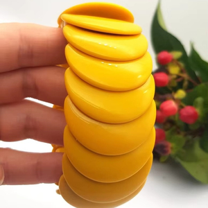 สร้อยข้อมือเรซิ่นน้ำหนักเบาอุปกรณ์ทำมือราคาไม่แพงมีดีไซน์หินอ่อนสำหรับผู้หญิงใช้ในฤดูร้อนและชายหาด - Product Image 1