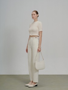 Julia Quần nữ thời trang cao cấp quần rộng thanh lịch tối giản phong cách mùa đông thoáng khí cổ điển phẳng ODM Chất lượng cao mới - Product Image 6