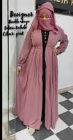 Fabricant de robes Abaya longues pour femmes, style musulman arabe, printemps-automne, nouvelle collection, grande taille, en polyester.