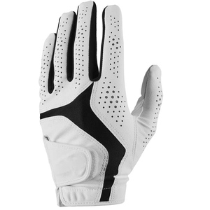 Blanc hommes en cuir véritable doux Durable respirant Cabretta PU gants de Golf pur en peau de mouton accessoire de sport pour gauche droite - Product Image 4