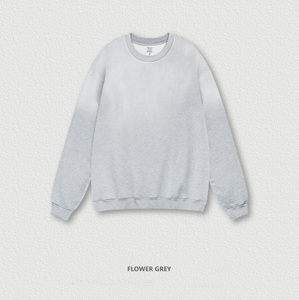 Nueva llegada High Street Fade Oversized Vintage Cotton Pullover Gradient Acid Wash Hoodie Jogger Hoodies y sudaderas para hombres - Product Image 2