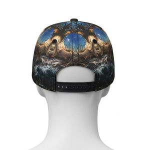 Gorra de béisbol impermeable de 6 paneles, gorra ajustable transpirable de tela de poliéster para deportes al aire libre, senderismo, Golf, correr, uso informal - Product Image 4