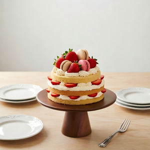 ถาดเสิร์ฟไม้สำหรับร้านอาหาร คาเฟ่ โรงแรม และใช้ในบ้านสำหรับของหวาน - Product Image 3
