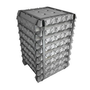 Lingotes de aluminio puro 99.7% lingotes de aluminio primario aleado - Product Image 4
