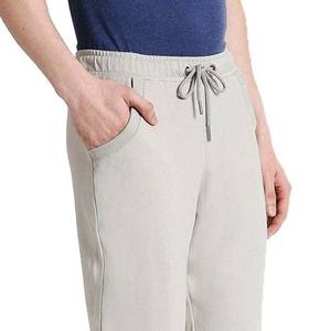 Nouvelle mode prix de gros services OEM/ODM pour hommes toile joggers pantalons pantalons couleur unie poches respirant élastique - Product Image 5