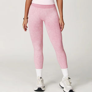 Leggings de Yoga para Mujer, Cintura Alta, Sin Costuras, Tejido Elástico, Pantalones Suaves y Cómodos para Uso Diario, Antibacterianos, Transpirables, de Alta Calidad - Product Image 6